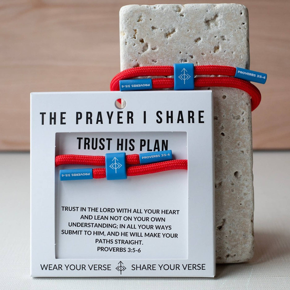 TRUST HIS PLAN Christian Cord Bracelet, Student, Athletes