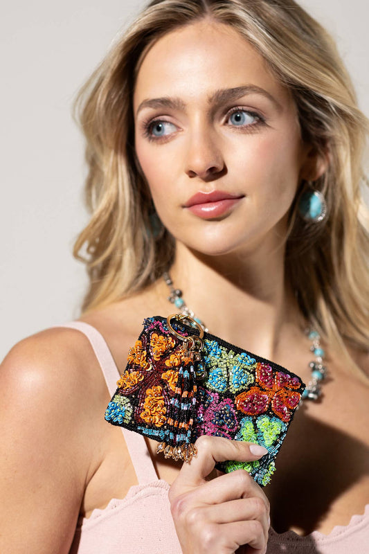 Handmade Acacia Coin Pouch: ACACIA