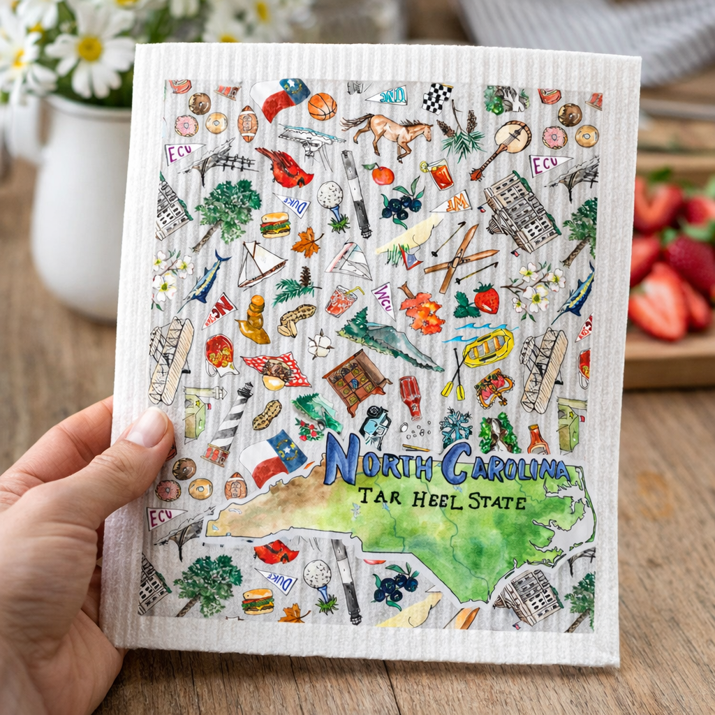 North Carolina Wet-it Swedish Dish Cloth