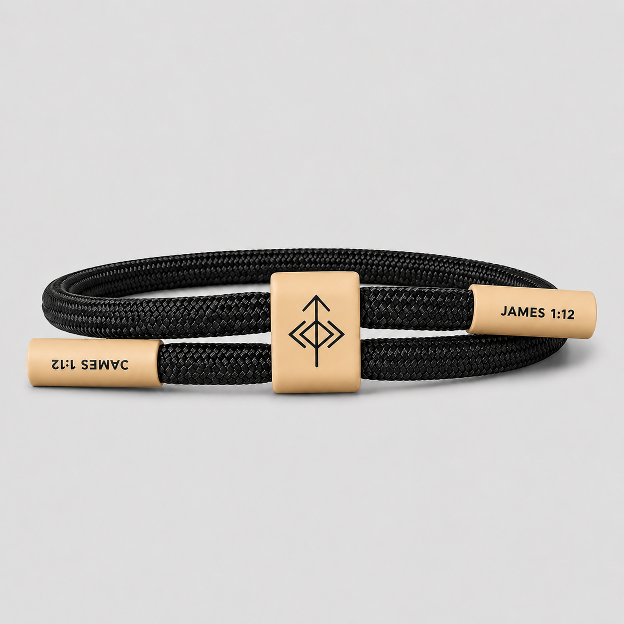 OUTLAST THE OBSTACLE Christian Cord Bracelet