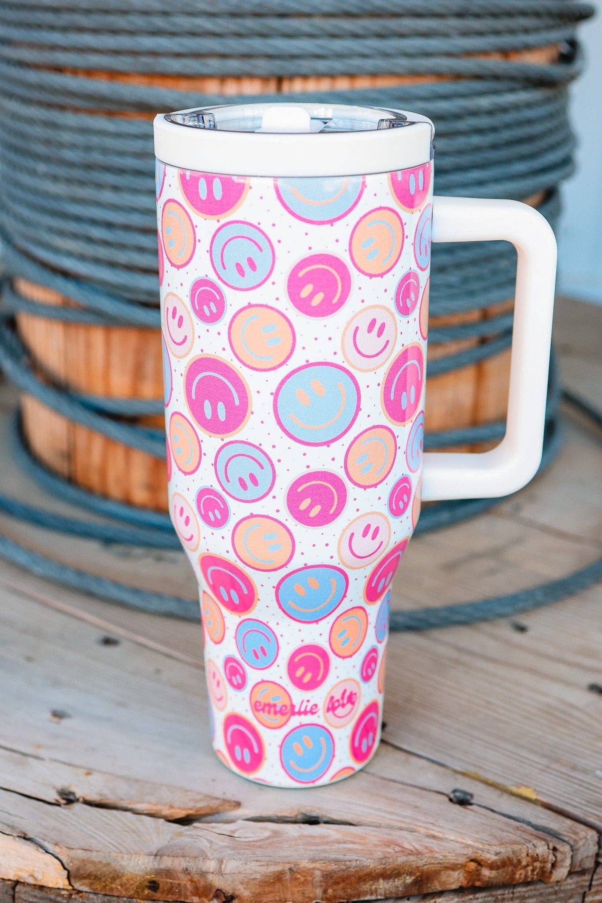 The Hydrate+ 40oz Tumbler - Happy Daze