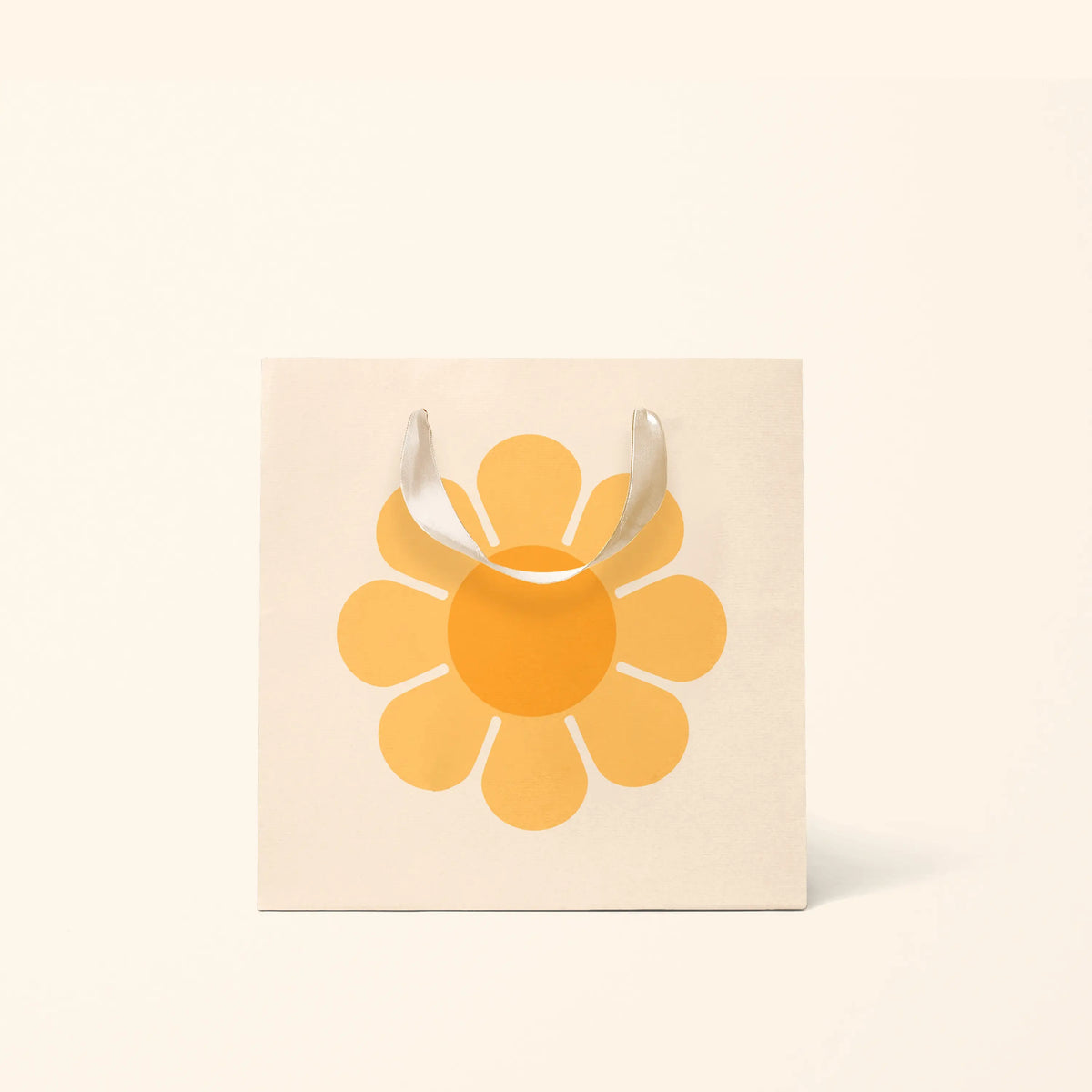 Retro Flower Gift Bag | Marigold