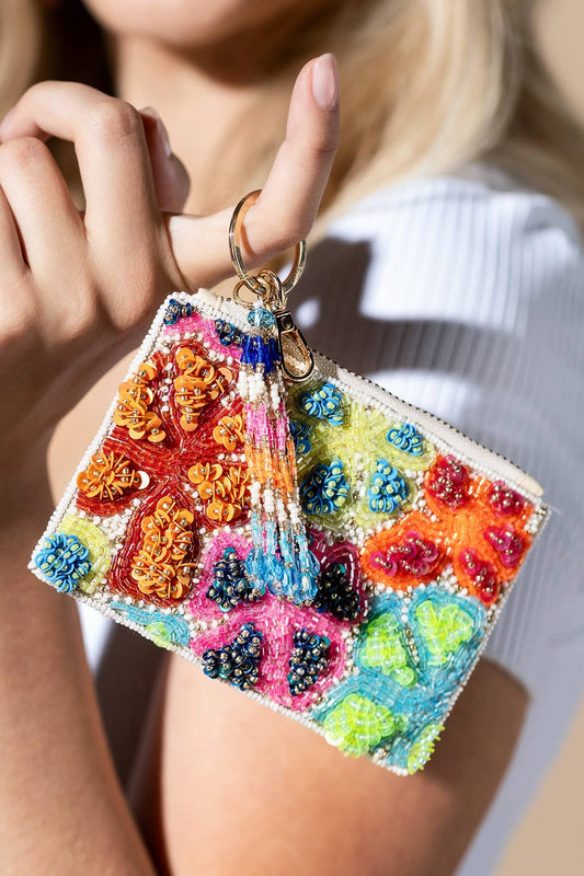 Handmade Lou Coin Pouch: LOU
