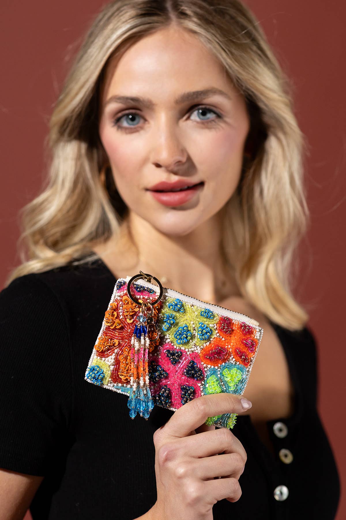Handmade Lou Coin Pouch: LOU