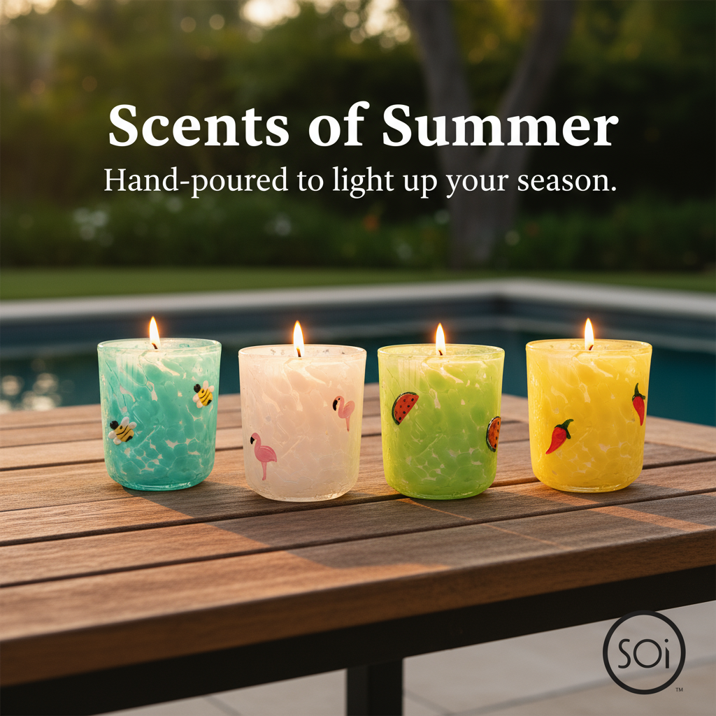 Bee's Knees 12oz  Icon Confetti Candle