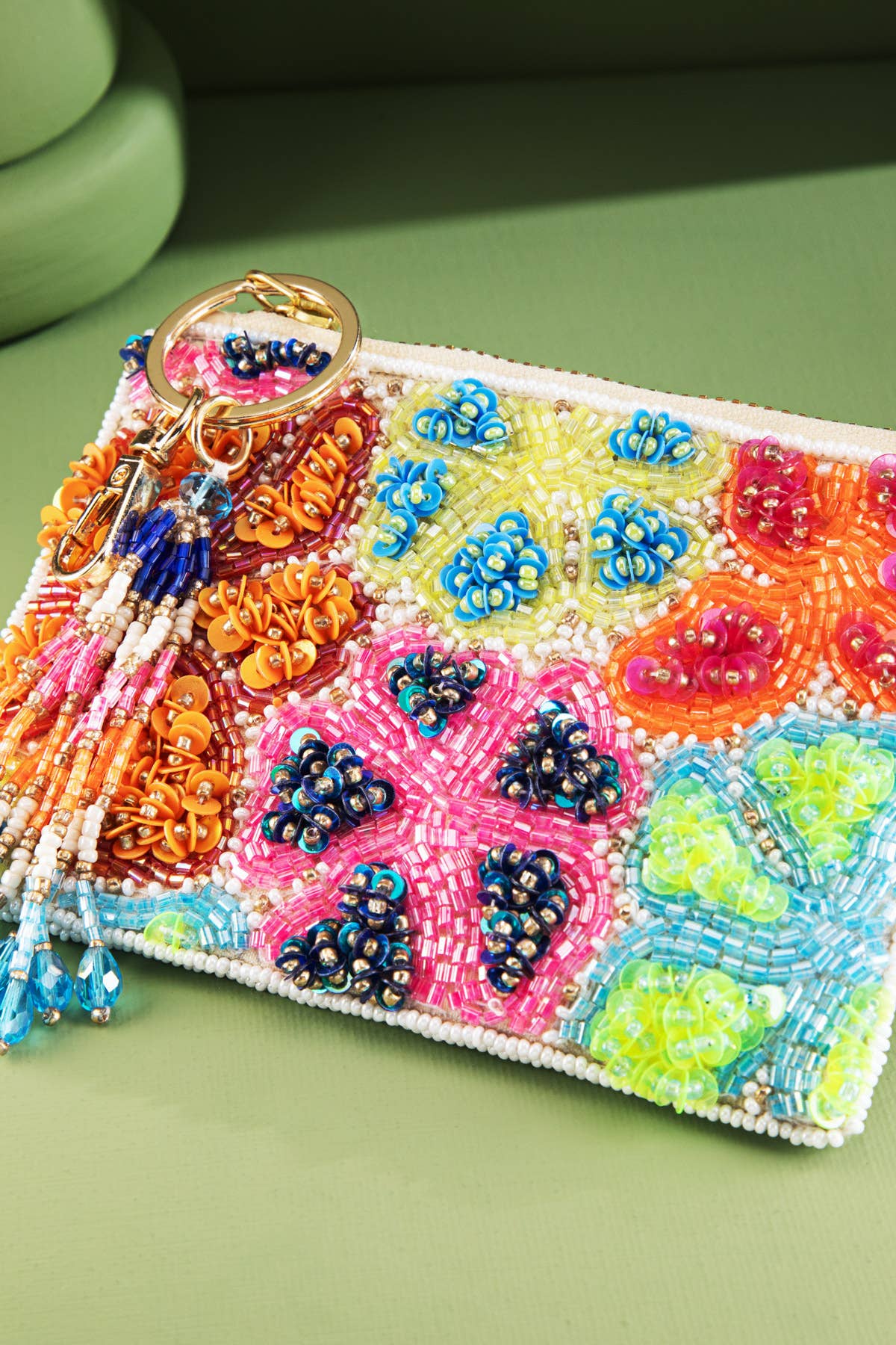 Handmade Lou Coin Pouch: LOU