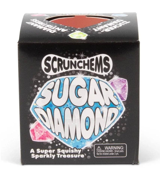 Scrunchems® Sugar Diamonds Squishy Fidget Toy (1pc) Assorted