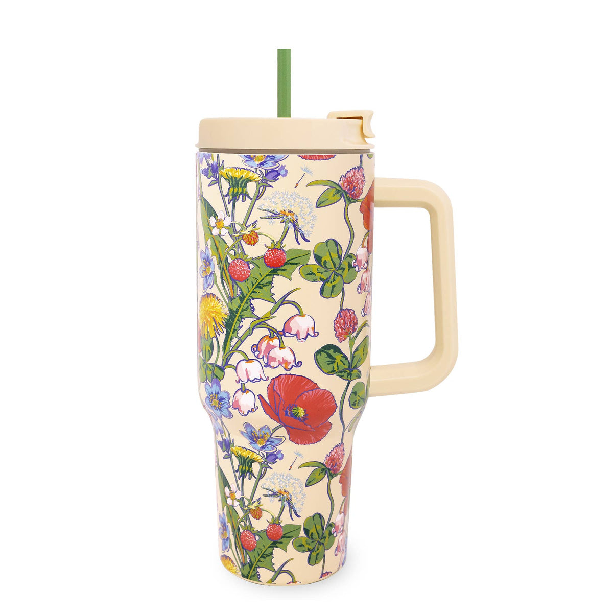 Stainless Steel 40 oz. Tumbler, All the Pretty Wildflowers
