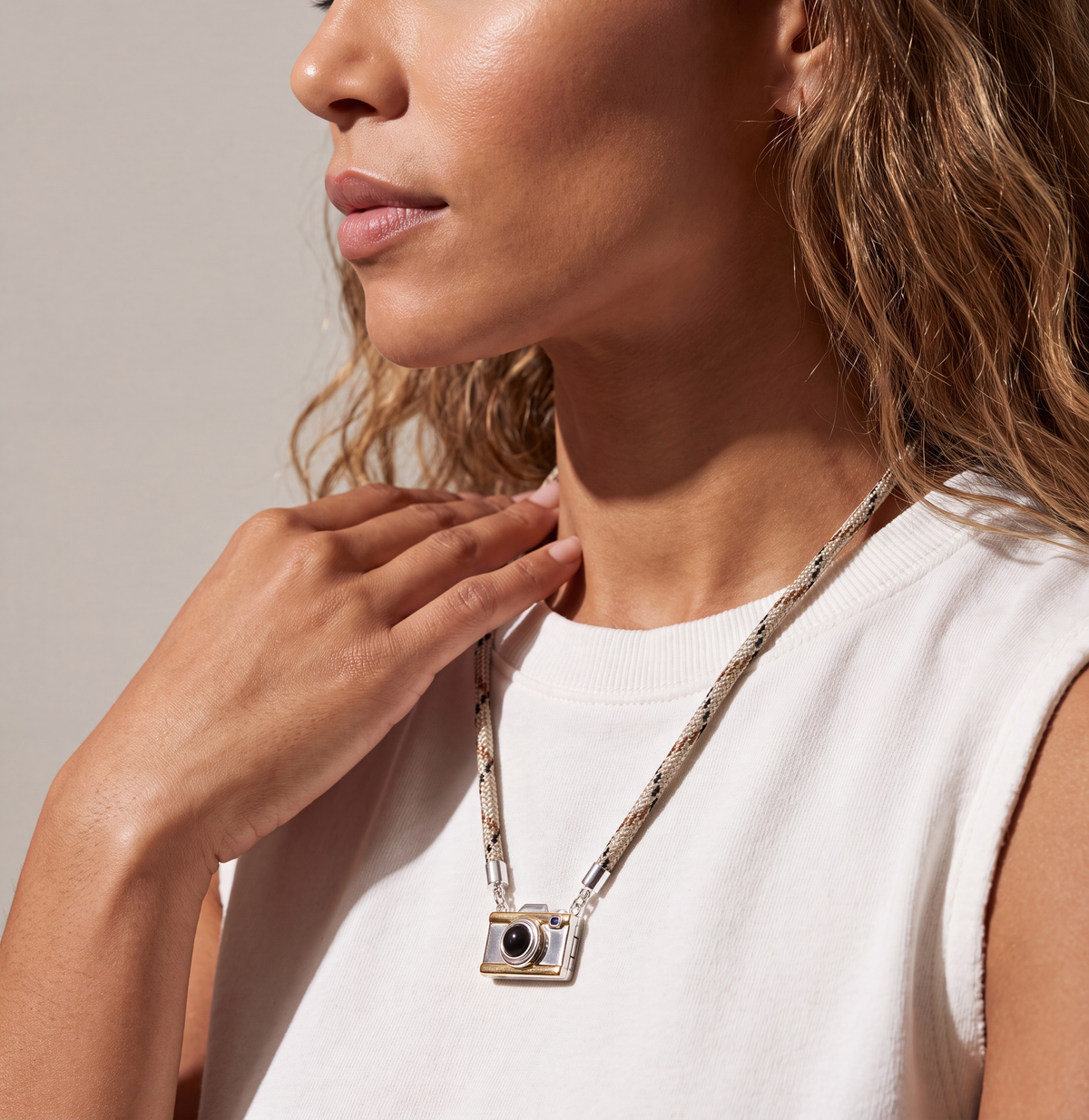 Camera Locket Necklace