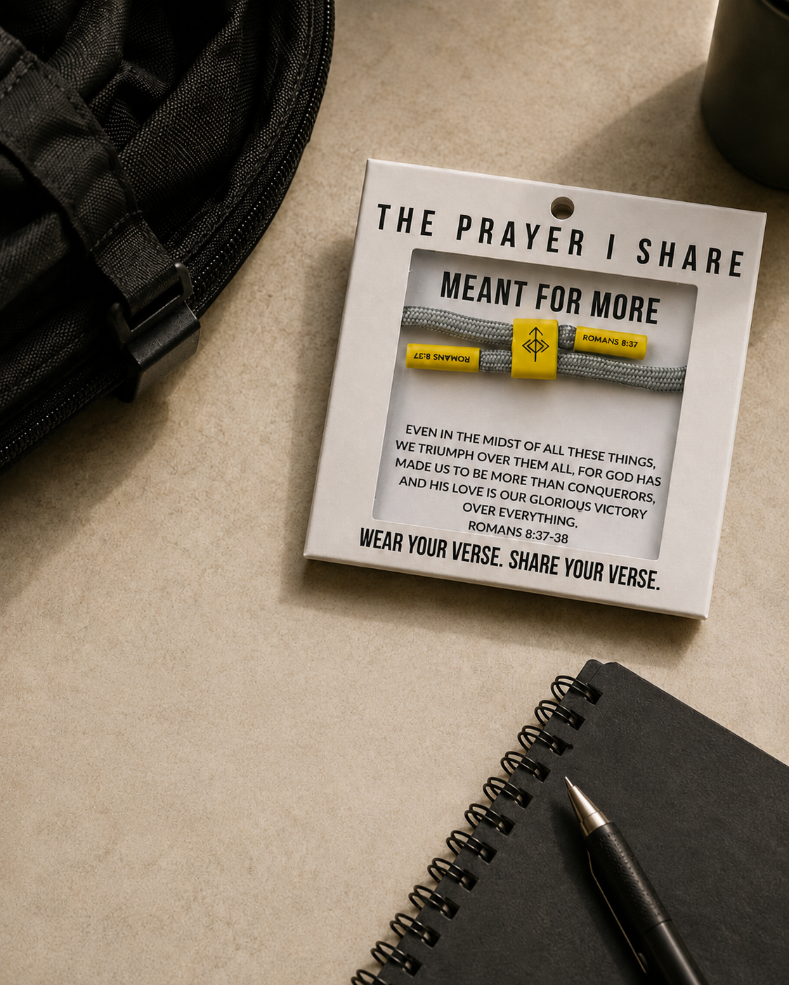 MEANT FOR MORE Prayer Cord Bracelet | Christian Athletes