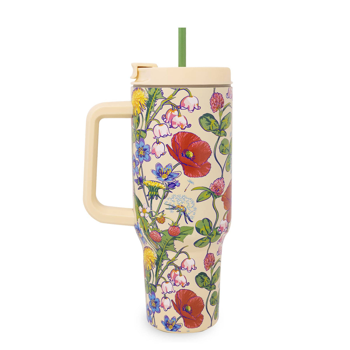 Stainless Steel 40 oz. Tumbler, All the Pretty Wildflowers