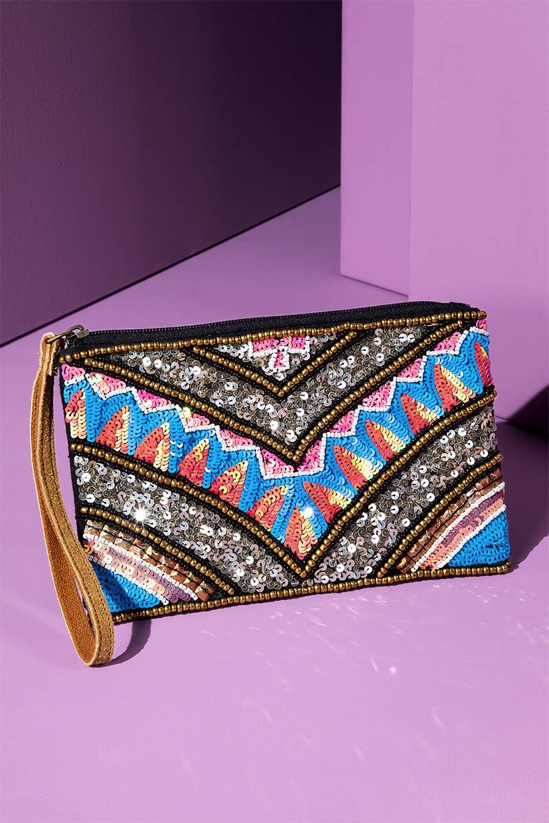 Handmade Las Vegas Wristlet