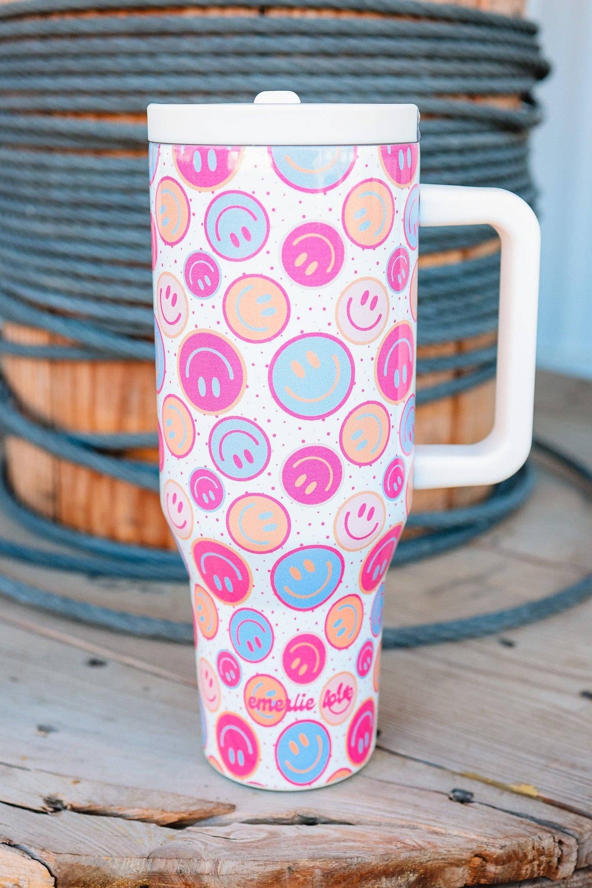 The Hydrate+ 40oz Tumbler - Happy Daze