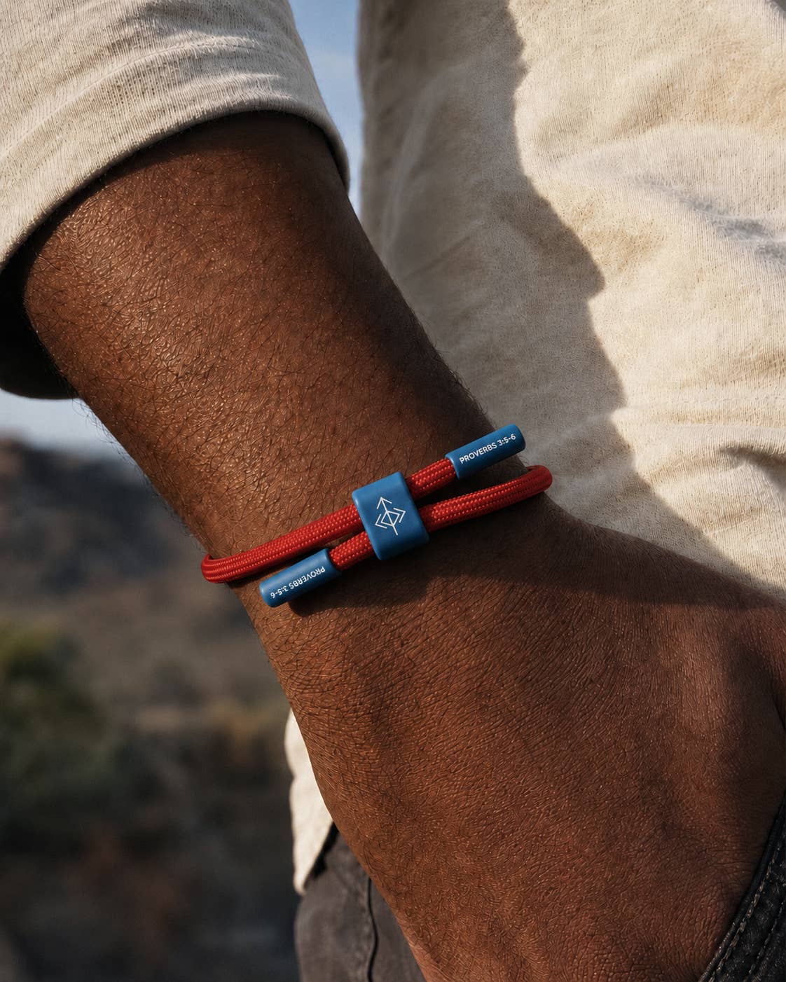 TRUST HIS PLAN Christian Cord Bracelet, Student, Athletes