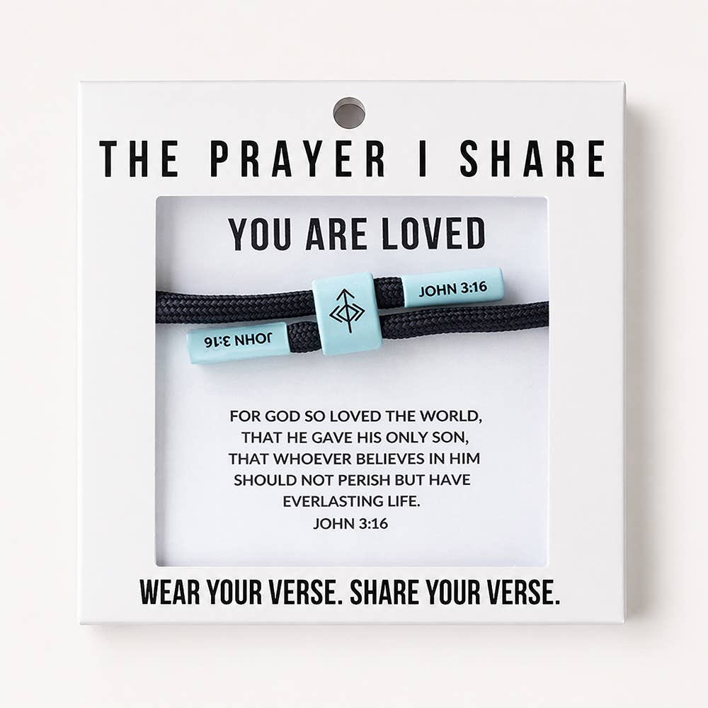 YOU ARE LOVED Christian Cord Bracelet, Faith Gifts