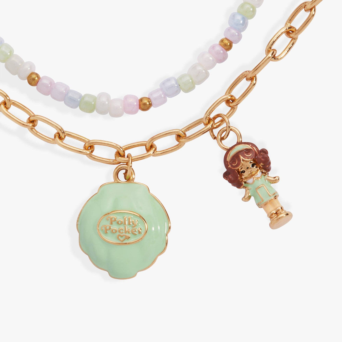 Polly Pocket™ 2 Row Charm Bracelet