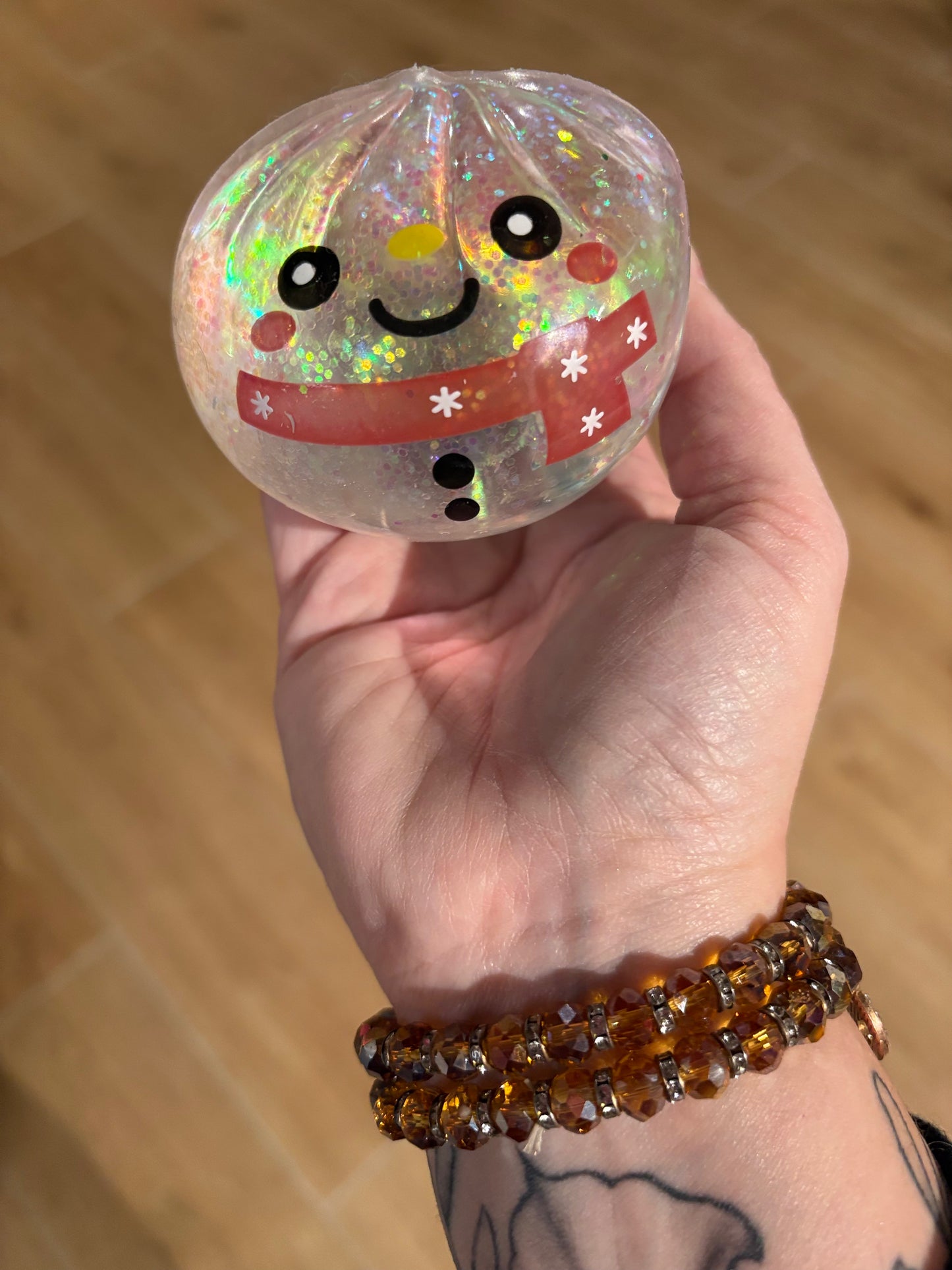 Mystery Christmas Glitter Squishy Dumpling