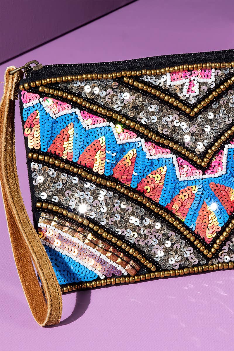 Handmade Las Vegas Wristlet