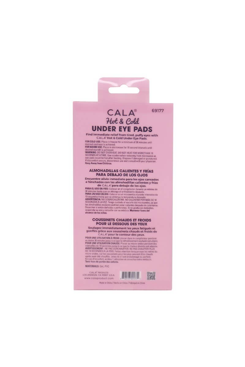 CALA 69177 Hot & Cold 2 Pairs Under Eye Pads Set - 6 Set