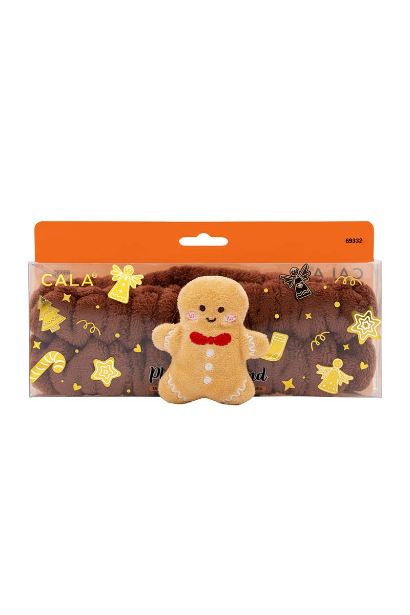 CALA 69332 Gingerbread Plush Headband - 6 pcs