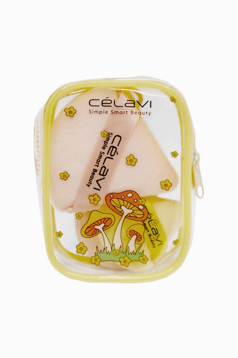 Celavi 46066R1 Shroomy Puffs Set with Carrying Bag - 6 pcs