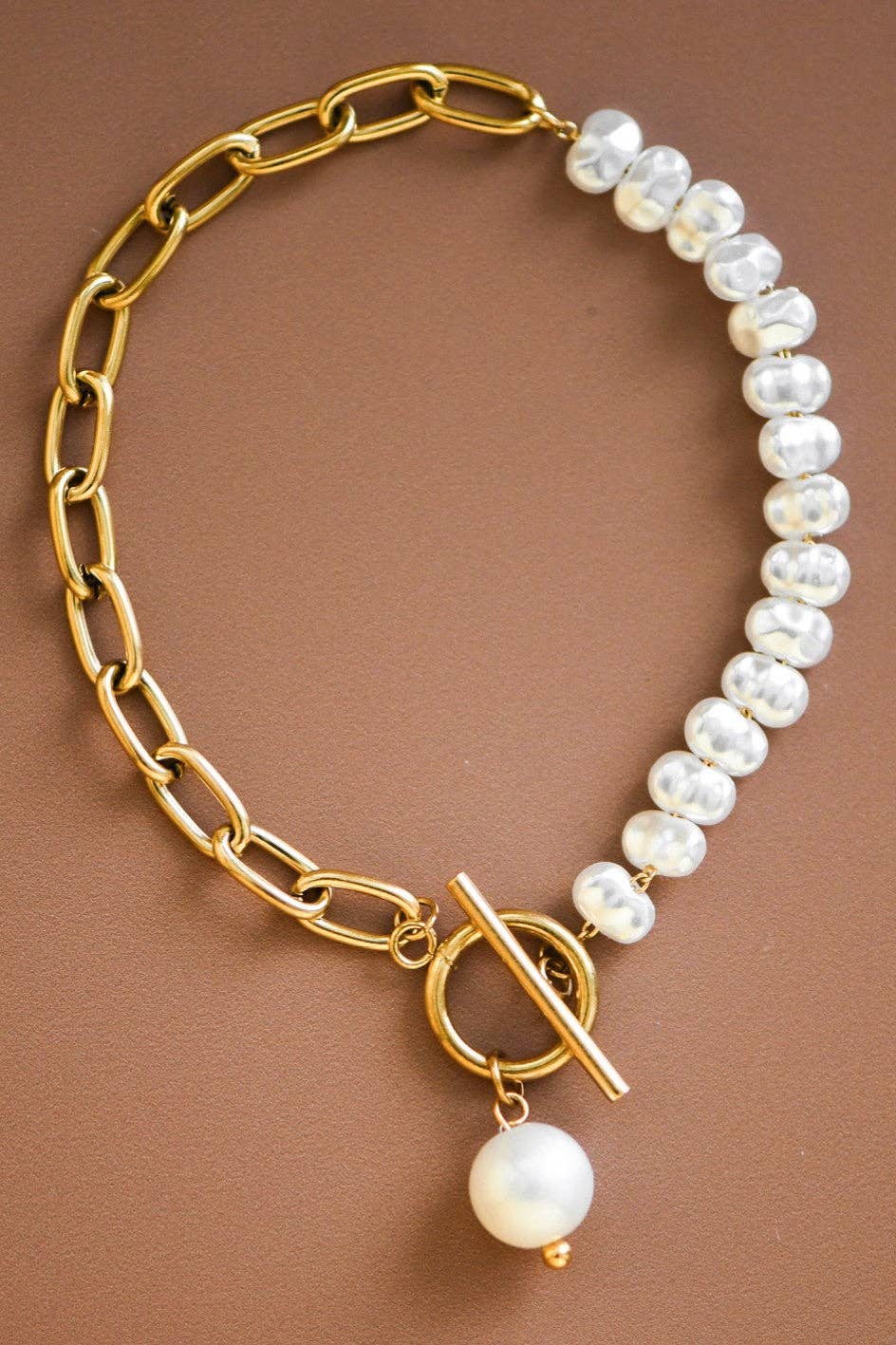 18K Gold Plated Waterproof Stainless Steel Chain Bracelet - 7072: S0OX3T7072