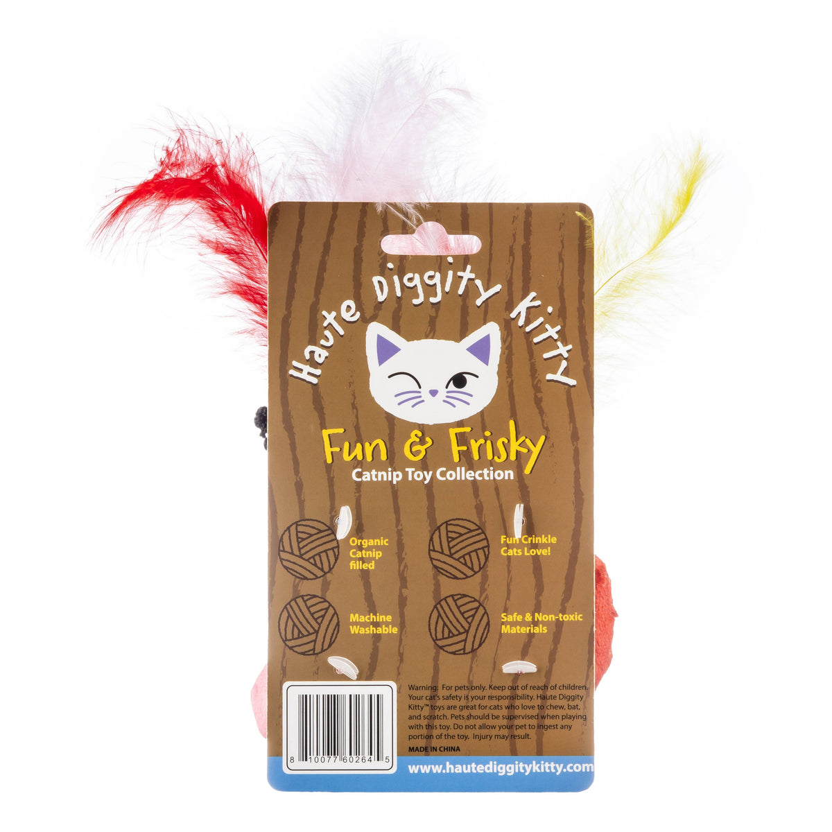 Kitty Eras Tour Catnip Cat Toy with Feathers