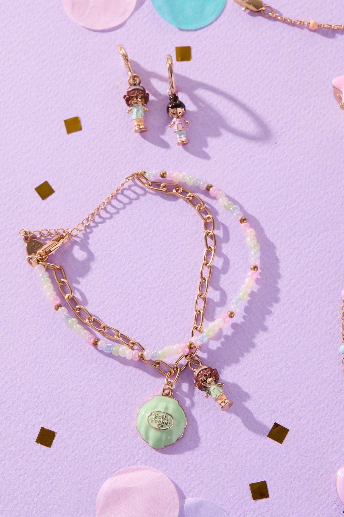 Polly Pocket™ 2 Row Charm Bracelet