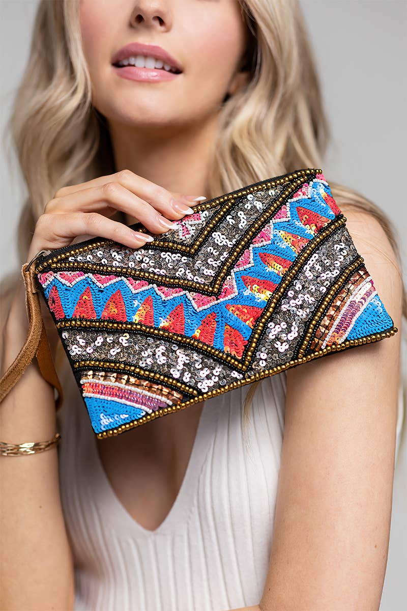 Handmade Las Vegas Wristlet