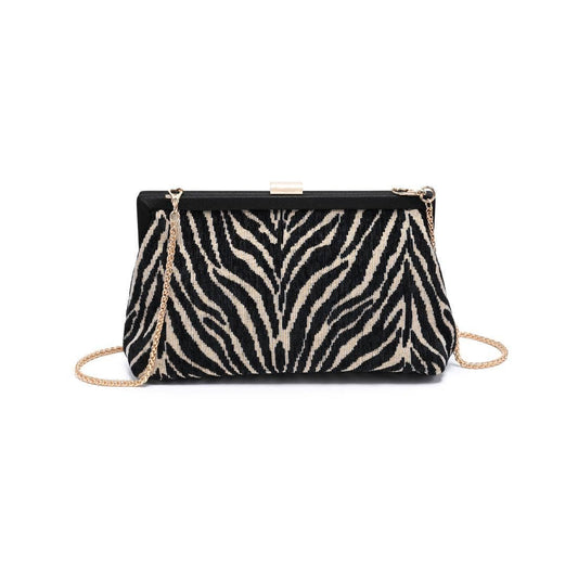 Samira - Zebra Evening Bag