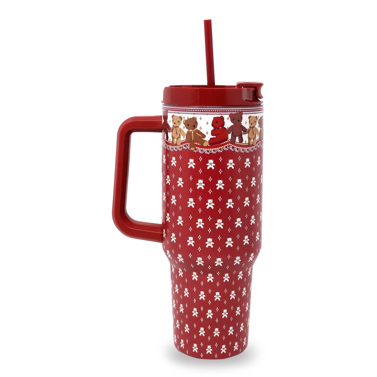 Stainless Steel 40 oz. Tumbler, Beary Ditsy