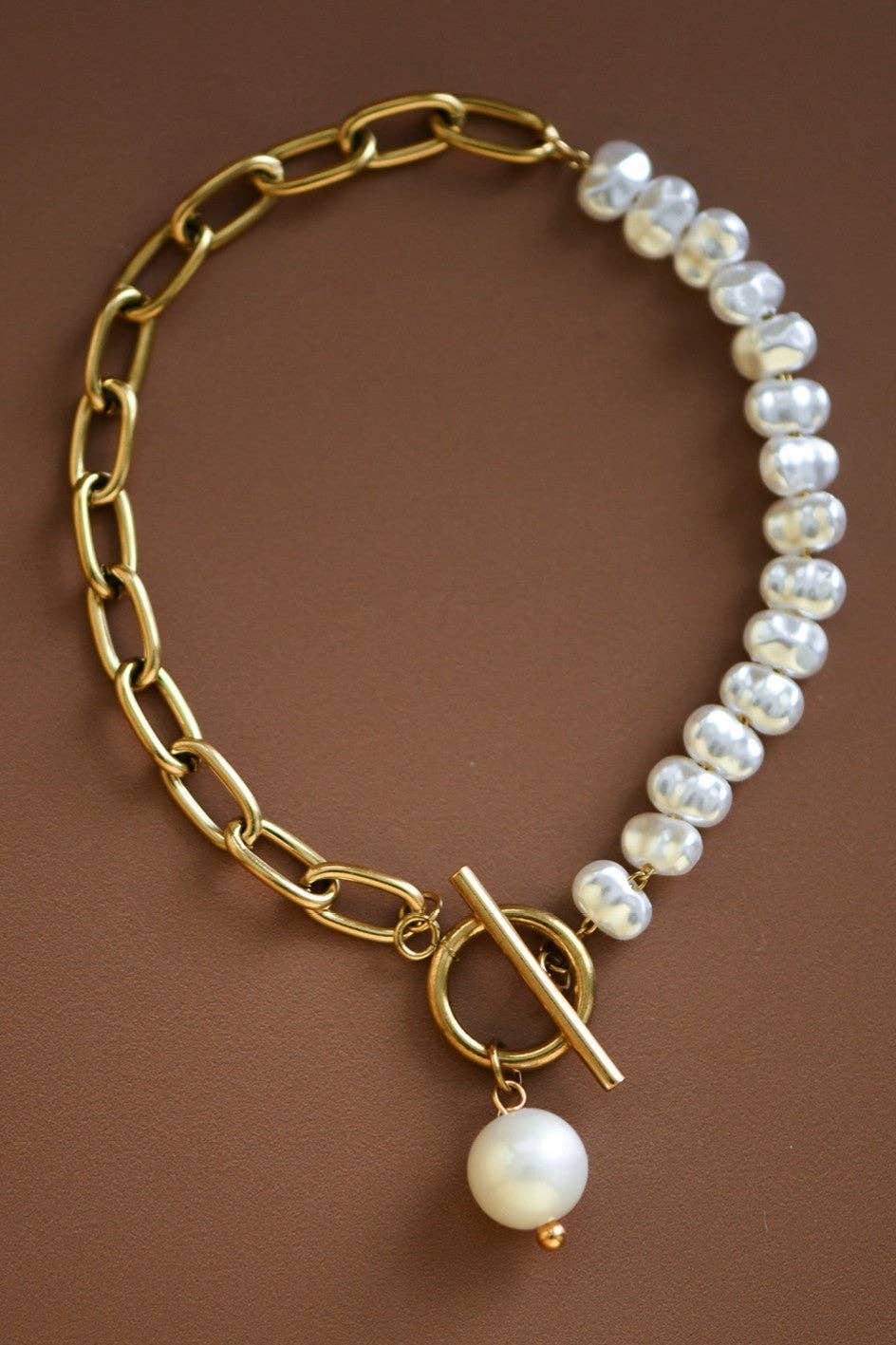 18K Gold Plated Waterproof Stainless Steel Chain Bracelet - 7072: S0OX3T7072