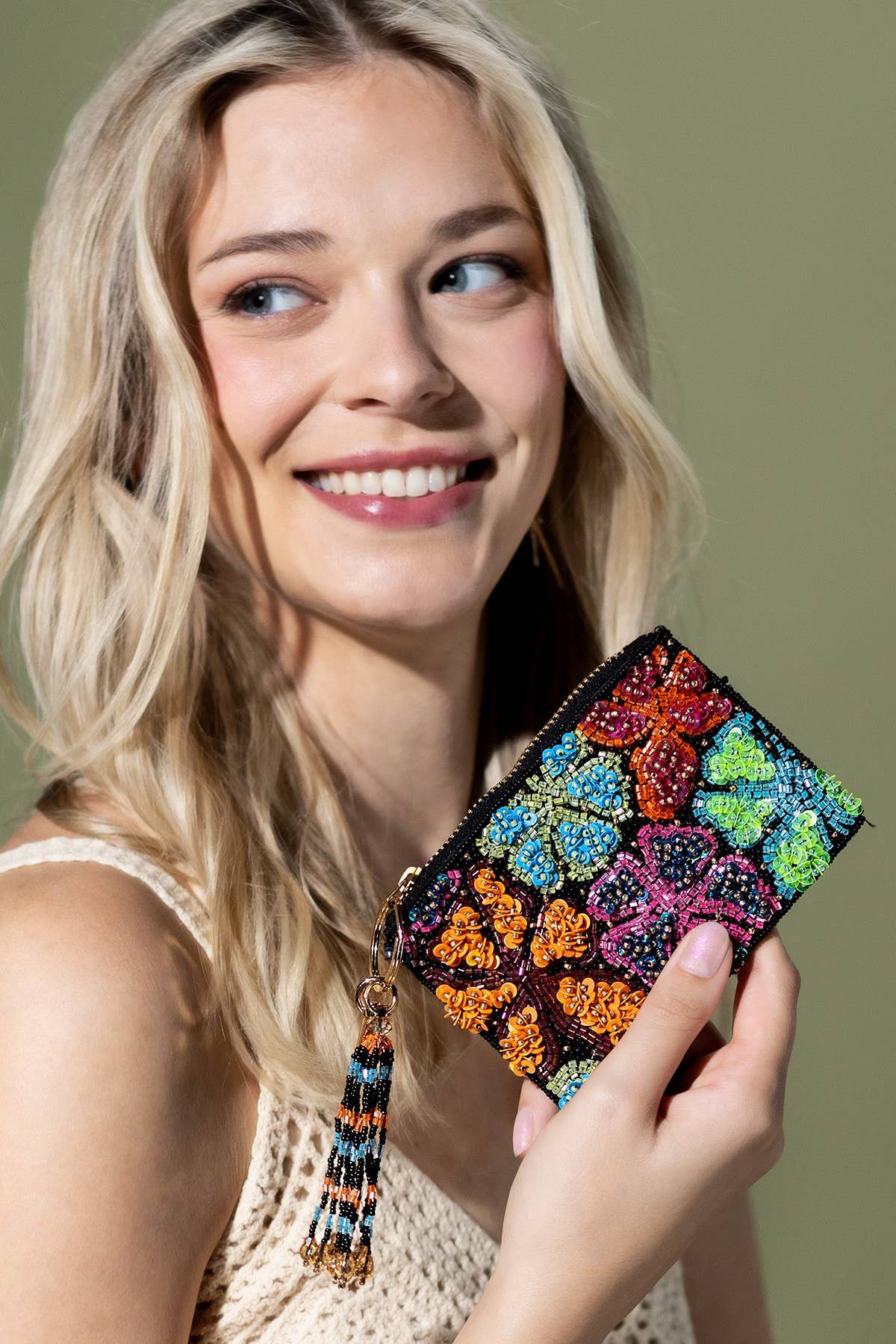 Handmade Acacia Coin Pouch: ACACIA