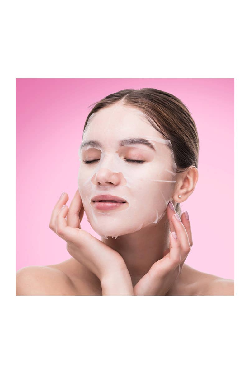 Beauty Treats 227 Rose Water Facial Mask Sheet - 24pc