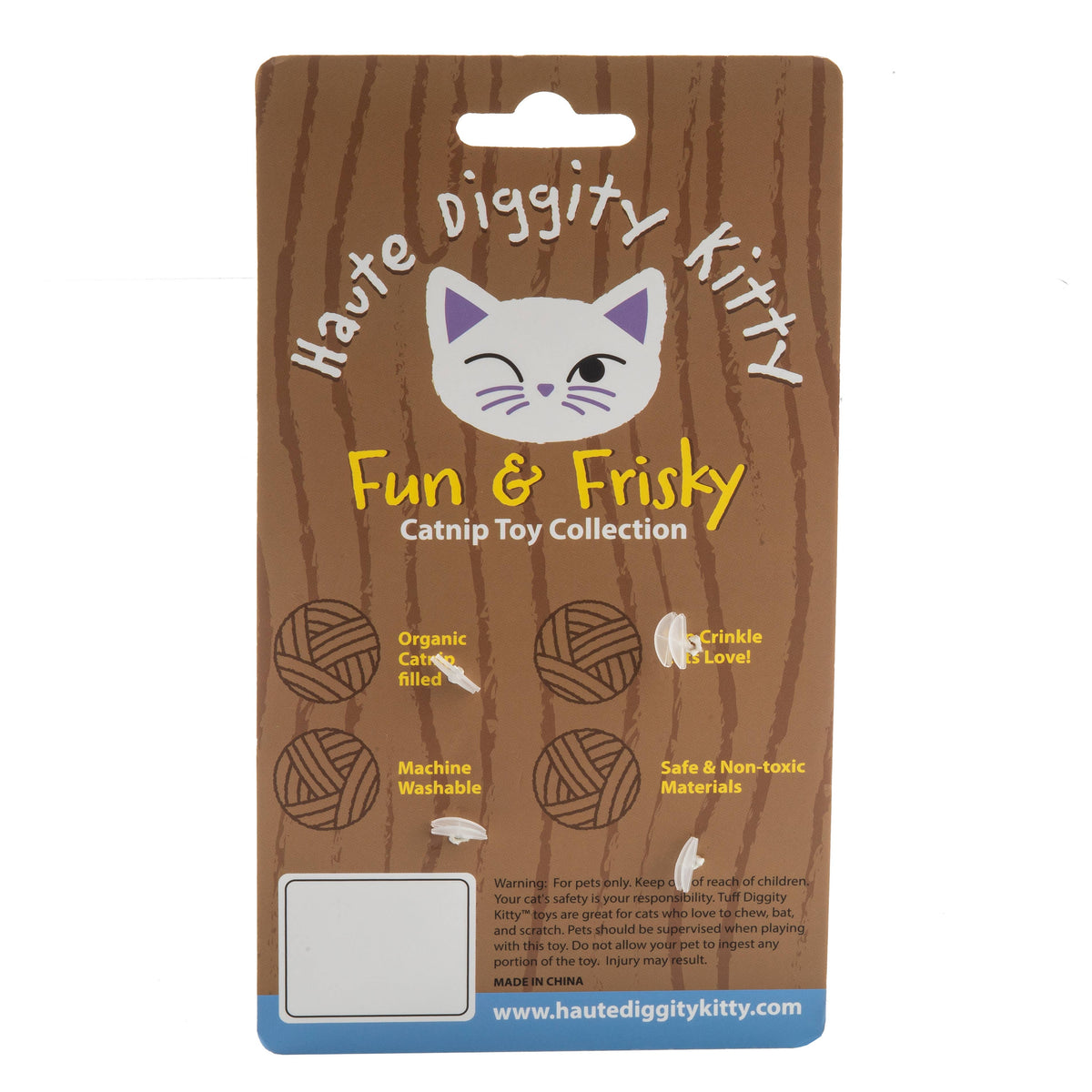 Kitty Vuiton Monogram Balls Catnip Toys